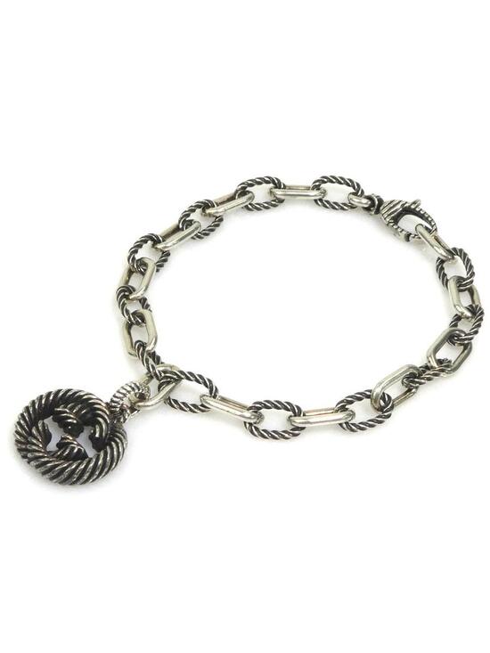 Auth Gucci Interlocking G Bracelet #306939G18B main image 5